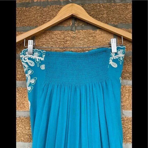 TANIA MOHAN TABLA GODDESS SILK SHORT DRESS XS - Picture 8 of 14